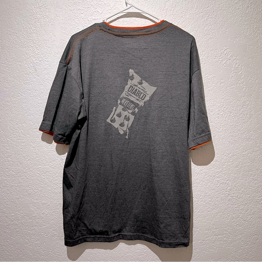 Taco Bell Diablo Sauce Next Level Crew T-shirt XL Rare Back Graphic